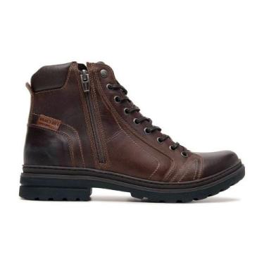 Imagem de Bota Coturno Em Couro Absolut Freeway Masculino, Chocolate, 41