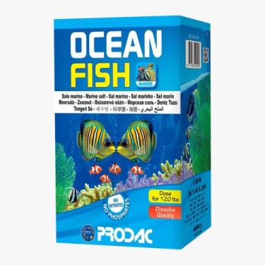 Imagem de Sal Marinho Prodac Ocean Fish - 4kg (faz 120 Litros)