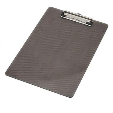 Imagem de Kit com 3 prancheta acrilico alaplast multionda 350mmx230mm cor:fumê, 