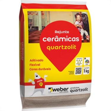 Imagem de Rejunte Quartz Flex Cinza Art. 1Kg - QUARTZOLIT