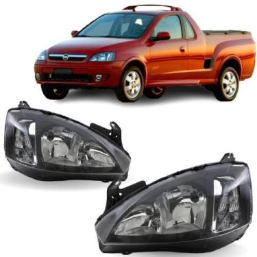 Imagem de Par farol montana g2 pisca lisa 2003 04 05 06 07 08 ate 2015 - BBS / A