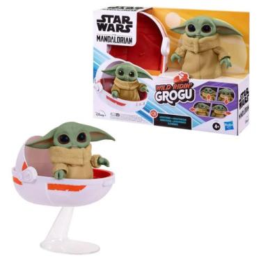 Imagem de Star Wars Mandalorian Baby Yoda Grogu Wild Ridin Animatrónico  C/ 25 S