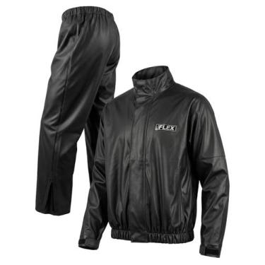 Imagem de Capa de Chuva Flex Básica PVC Delta Motoqueiro Motoboy Ciclista Motoci