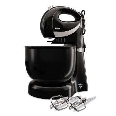 Imagem de Batedeira de Mão Portátil Philco PBT50A 4L 500W 4 Velocidades 110V