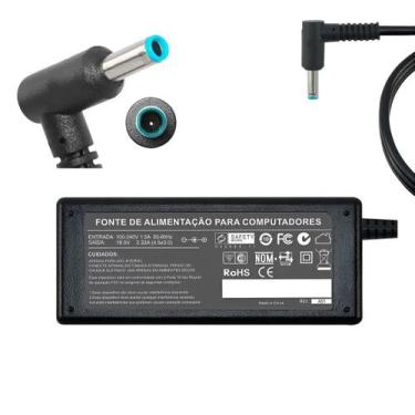 Imagem de Fonte de notebook hp 19.5v/ 3.33a/ 65w - ultra 4.5 x 3.0mm, 19.5V