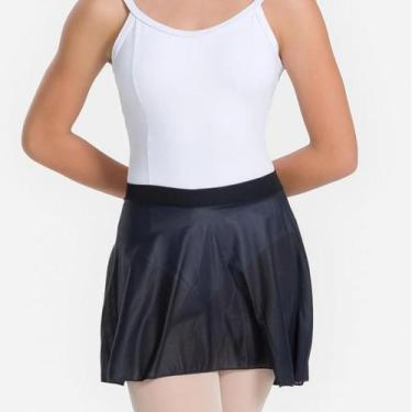 Imagem de Saia Para Balé Adulta Trinys Godê Dança Ballet SD5233 -, Preto, P