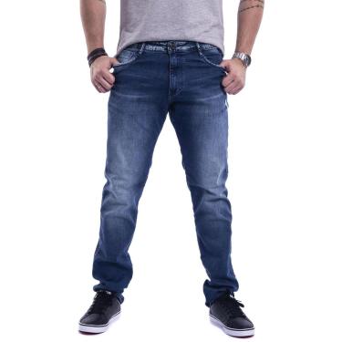 Imagem de Calça Masculina Extreme Flex Denim Jeans Estonado Visual Jeans 40-Masculino