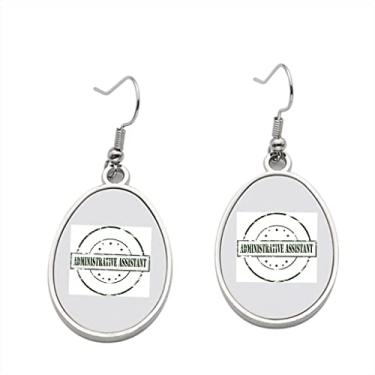 Imagem de Brinco de Assistente Administrativo – Brincos pendentes para meninas – Presente de festa de aniversário dos namorados