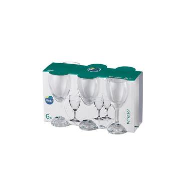 Imagem de Jogo de Taças Para Água Nadir Windsor 300ml 6 Peças