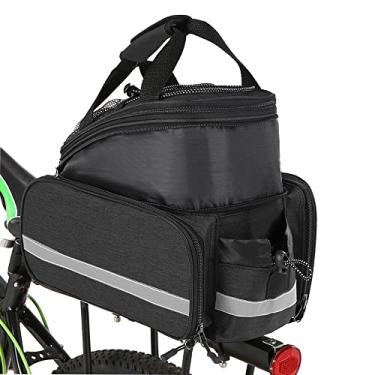 Imagem de Wemay Saco de Assento Traseiro da bicicleta Multifuncional Expansível À Prova D 'Água MTB Bicicleta Pannier Bag Rack de Bicicleta Bolsa Com Capa de Chuva