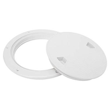 Imagem de Access Hatch Cover, Round Deck Plate Detachable Inspection Hatch Non-Slip Access Port Hatch Cover for Yachts for Campers for Ships for Caravans(6 inches)