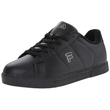 Imagem de Fila Cadarço masculino clássico Benefactor, PretoPretoPrata Metálico, 10