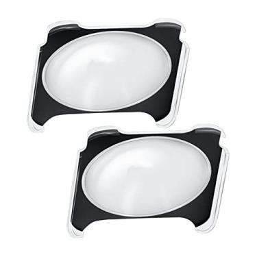 Imagem de TECKEEN 2 x 3,78 x 3,4 x 1,13 cm conjunto de protetores de lente para câmera de ação Insta360 ONE RS/ONE R lentes panorâmicas
