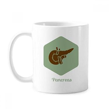 Imagem de Body Internal Organs Caneca de Pâncreas Cerâmica Café Porcelana Copos de Mesa