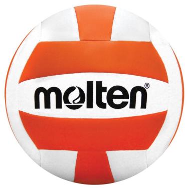 Imagem de Bola de vôlei recreativa Molten, Orange/White, Official size and weight