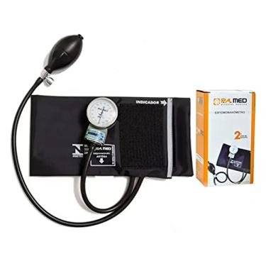 Imagem de Esfigmomanometo Aparelho De Medir Pressão Arterial P.a. Med (Preto)