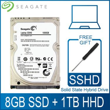 Imagem de Seagate 1 TB 2.5 "Solid State Drive Híbrido SSHD Laptop Hard Disk 8 GB SSD 1000 GB HDD Disco Rígido