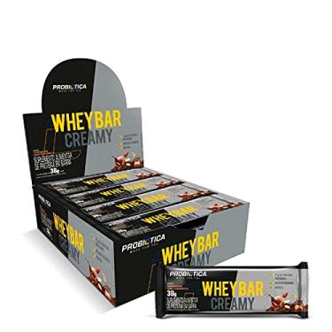 Imagem de Whey Bar Creamy - Probiotica Sabor:Amendoim com Caramelo