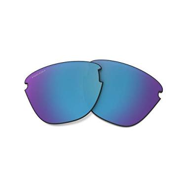 Imagem de Oakley Lentes de reposição para óculos de sol Frogskins Lite Square, Prizm Sapphire, 63 mm, Safira Prizm, 63 mm