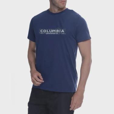 Imagem de Camiseta Columbia csc & Co. 1938 Azul Marinho Masculino