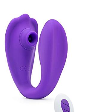 Imagem de Vibradoris Feminino para Mulheres 9 Vibração 9 Sucção Modos App Longa Distância Bluetooth Controlo Remoto Sugador de Clitóris e Mamilos Magnético Recarregável Portátil Estimulador Erótico Z74