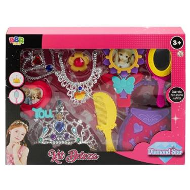 Imagem de Kit Beleza Infantil Diamond Star BBR Toys