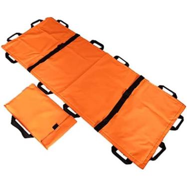 Imagem de Maca Macia Dobrável, Lona Engrossada De Resgate De Emergência 8 Alças Maca Portátil Macia Com Bolsa De Mão, Para Hospitais E Ambulâncias,YUYANAIAI