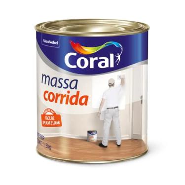 Imagem de MASSA CORRIDA BRANCO 1,5KG - CORAL