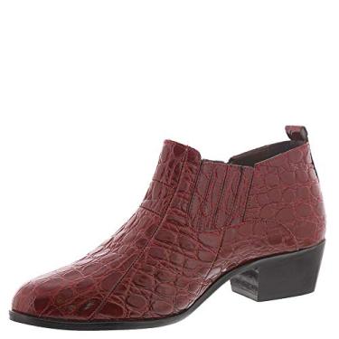 Imagem de Sapato Oxford masculino de couro Sandino Stacy Adams, Vermelho, 9.5
