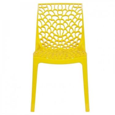 Imagem de Cadeira Vazada em Polipropileno Gruvyer Espresso Móveis