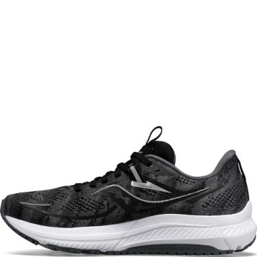 Imagem de Saucony Women's Omni 21 Running Shoe, Black/White, 10