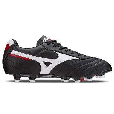 Imagem de Chuteira de Campo Mizuno Morelia Classic MD - Masculino - Preto-Branco