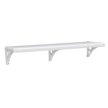 Imagem de Prateleira em Plástico com Suporte 80x30cm Astra Branco