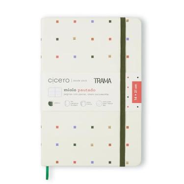 Imagem de Caderneta Ciceros Trama Pautado 14x21 Pontos, Cicero