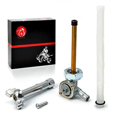 Imagem de MOTO1988 Válvula de interruptor de tanque de combustível Petcock parafuso de alavanca Compatível com Honda Shadow VLX 600 VT600 1999-2007 válvula de desligamento de combustível