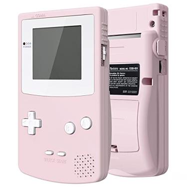 Imagem de Capa de reposição completa IPS Ready Upgrade eXtremeRate Sakura Pink GBC com botões para Gameboy Color – Compatível com IPS e LCD padrão – Console e tela IPS não incluídos