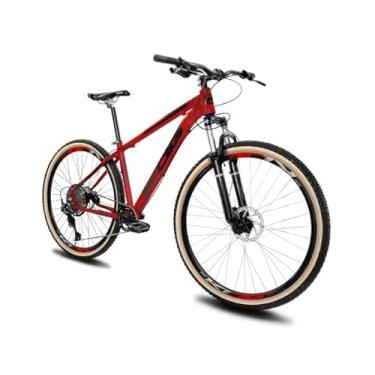 Imagem de Bicicleta Aro 29 Kog 12V Freio Disco Hidráulico Trava,17,Vermelho Preto