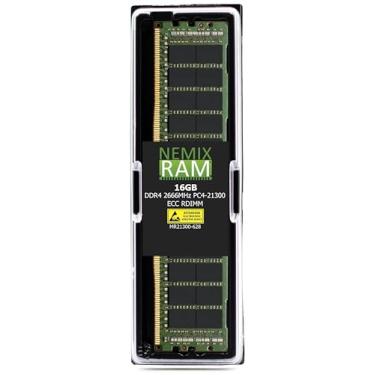 Imagem de NEMIX RAM Memória de servidor registrada 16GB (1X16GB) DDR4 2666MHZ PC4-21300 2Rx8 1.2V CL19 288-PIN ECC RDIMM compatível com memória de servidor registrada Supermicro MEM-DR416LD-ER26