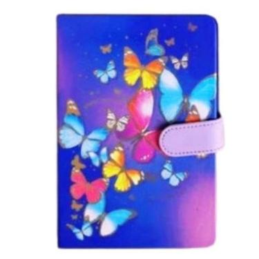 Imagem de Caderno Brochura Capa Dura Borboletas 19X13Cm Com 96 Folhas