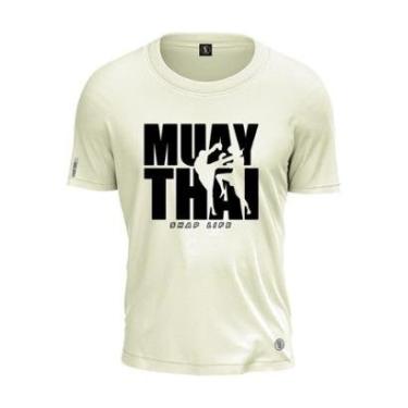 Imagem de Camiseta Invisivél Muay Thai Fighter Shadow Shap Life-Unissex