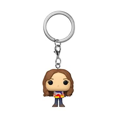 Imagem de Funko Pop! Keychain: Harry Potter Holiday - Hermione Garnger, Multicolor (51206)
