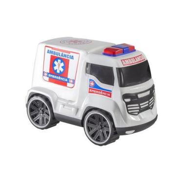 Imagem de Brinquedo Carrinho Ambulância Truck Bstoys - Bs Toys