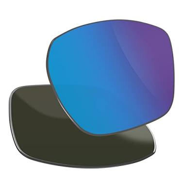 Imagem de Vaep Lentes de reposição polarizadas para óculos de sol Costa Del Mar Diego - Azul gelo