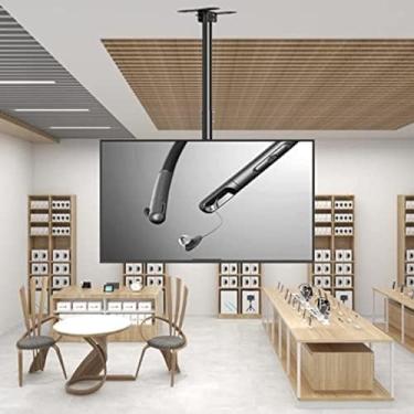 Imagem de Suporte para TV giratório e inclinação de 360 ​​graus - Suporte para TV no teto, cabe em TVs de 26-60 polegadas, máximo 400x400mm, carga 50Kg/110Lbs, 4M