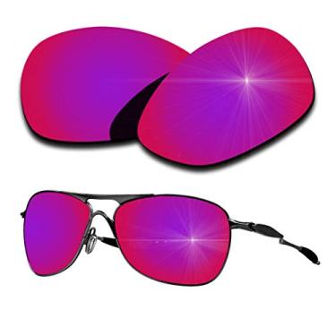 Imagem de Lentes de reposição polarizadas para Oakley Crosshair 2012 - várias cores, Revestimento espelhado Midnight Sun, 1