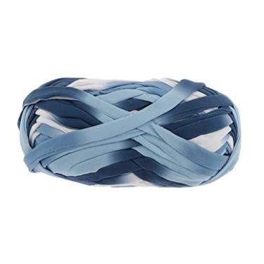 Imagem de Fio de poliéster grosso de 100 g para cobertores de tricô e crochê | Fio de tecido macio para pele delicada e boa elasticidade | Fio de lã gigante multicolorido para - 38