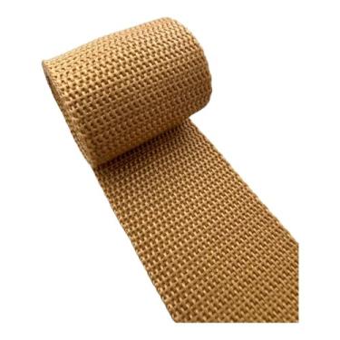 Imagem de Fita Nylon CA 40mm x 50mts Slack Line Alças Cintas de Carga (Bege)