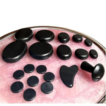 Imagem de Genérico Kit Completo de Pedras Quentes para Massagem Terapêutica - Relaxamento, Alívio de Tensão e Bem-Estar Corporal