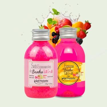 Imagem de KIT SAIS E ESPUMAS TUTTI-FRUTTI LAPI- PARA BANHEIRA, HIDRO E JACUZZI