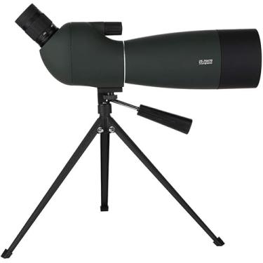 Imagem de Telescópio para observação de pássaros, zoom monocular 25-75x70, visão noturna de alta definição, binóculos astronômicos ao ar livre